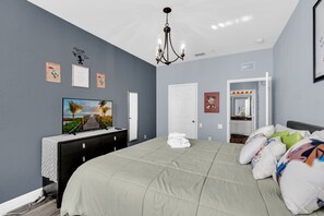 2 chambres, fer et planche Ă repasser, Wi-Fi, draps fournis