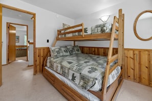 Cabana básico | 3 quartos, Wi-Fi de cortesia, roupa de cama