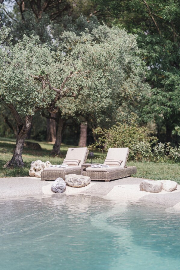 Una piscina climatizada