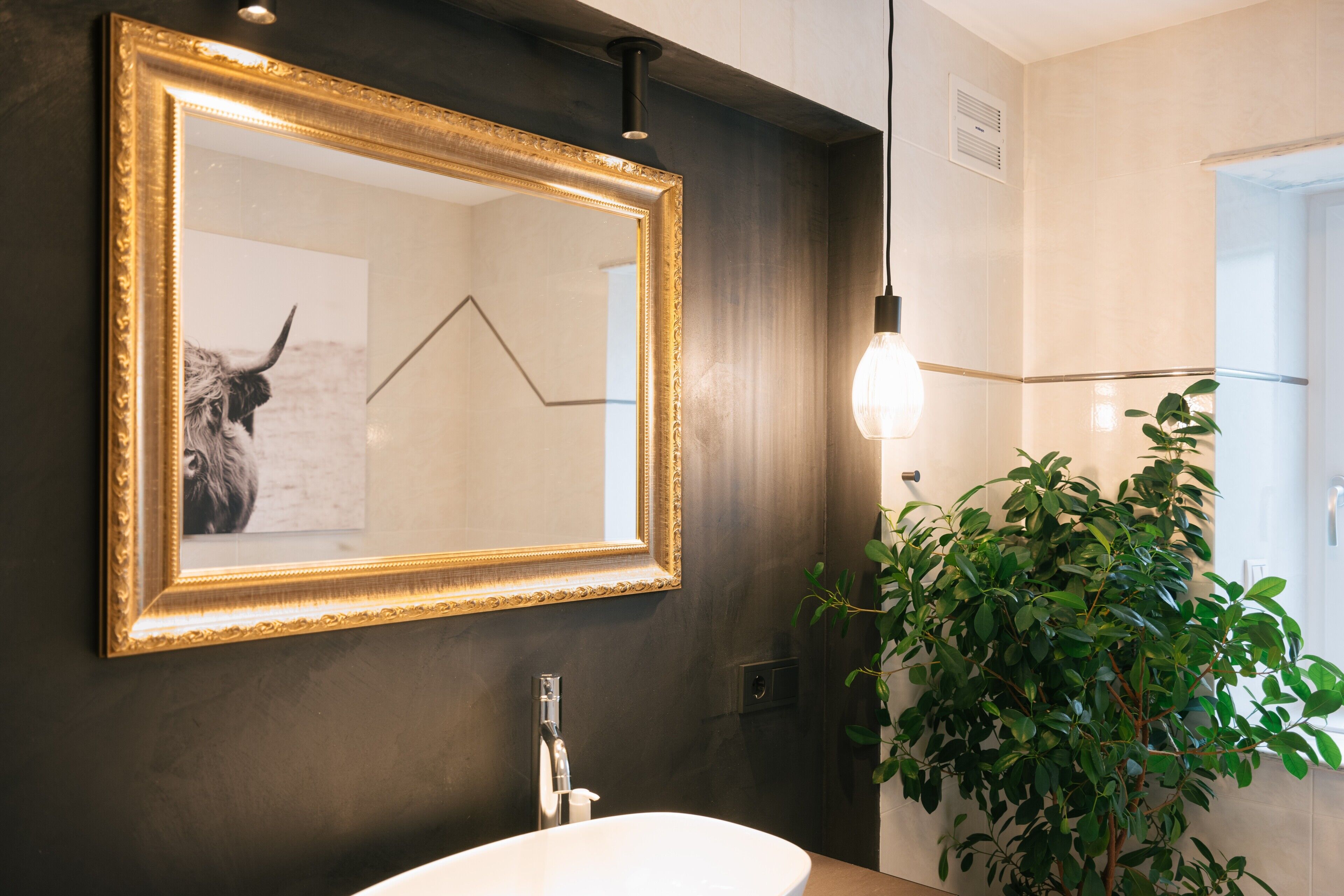 Suihku, hiustenkuivaaja, pyyhkeet