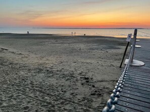 Nær stranden
