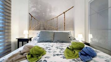 2 camere, ferro/asse da stiro, Wi-Fi gratuito, lenzuola