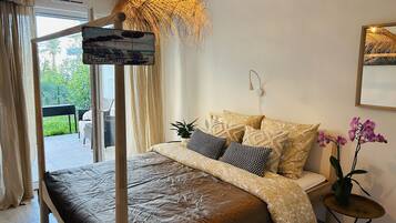 1 bedroom, iron/ironing board, free WiFi, bed sheets