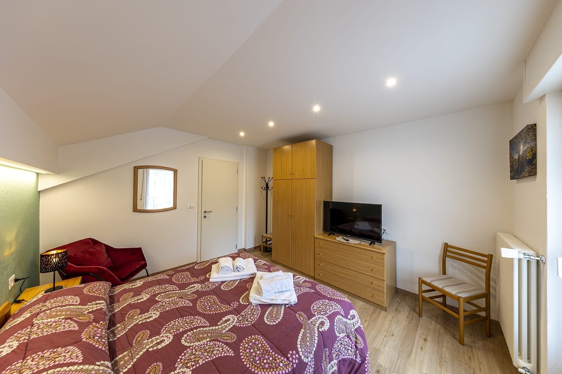 2 Schlafzimmer, Bügeleisen/Bügelbrett, Bettwäsche
