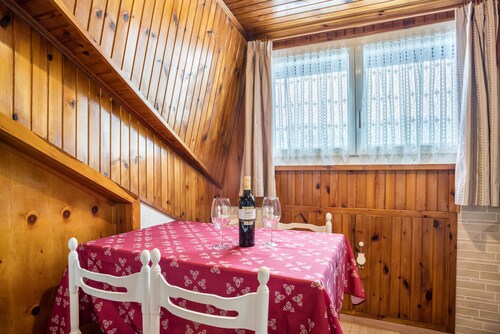 Appartement "House Cuel Milena Folgaria - Green" avec vue sur la montagne et jardin partagé