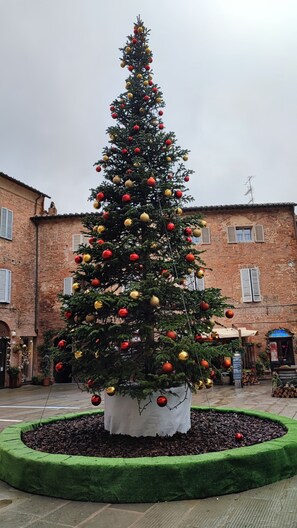 Property grounds - Holiday Home 'Il Loft di Pieve' with Wi-Fi (Citta della Pieve)