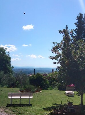 Property grounds - Studio Apartment "Il Colle dei Frati" with Private Terrace & Wi-Fi (Sinalunga)