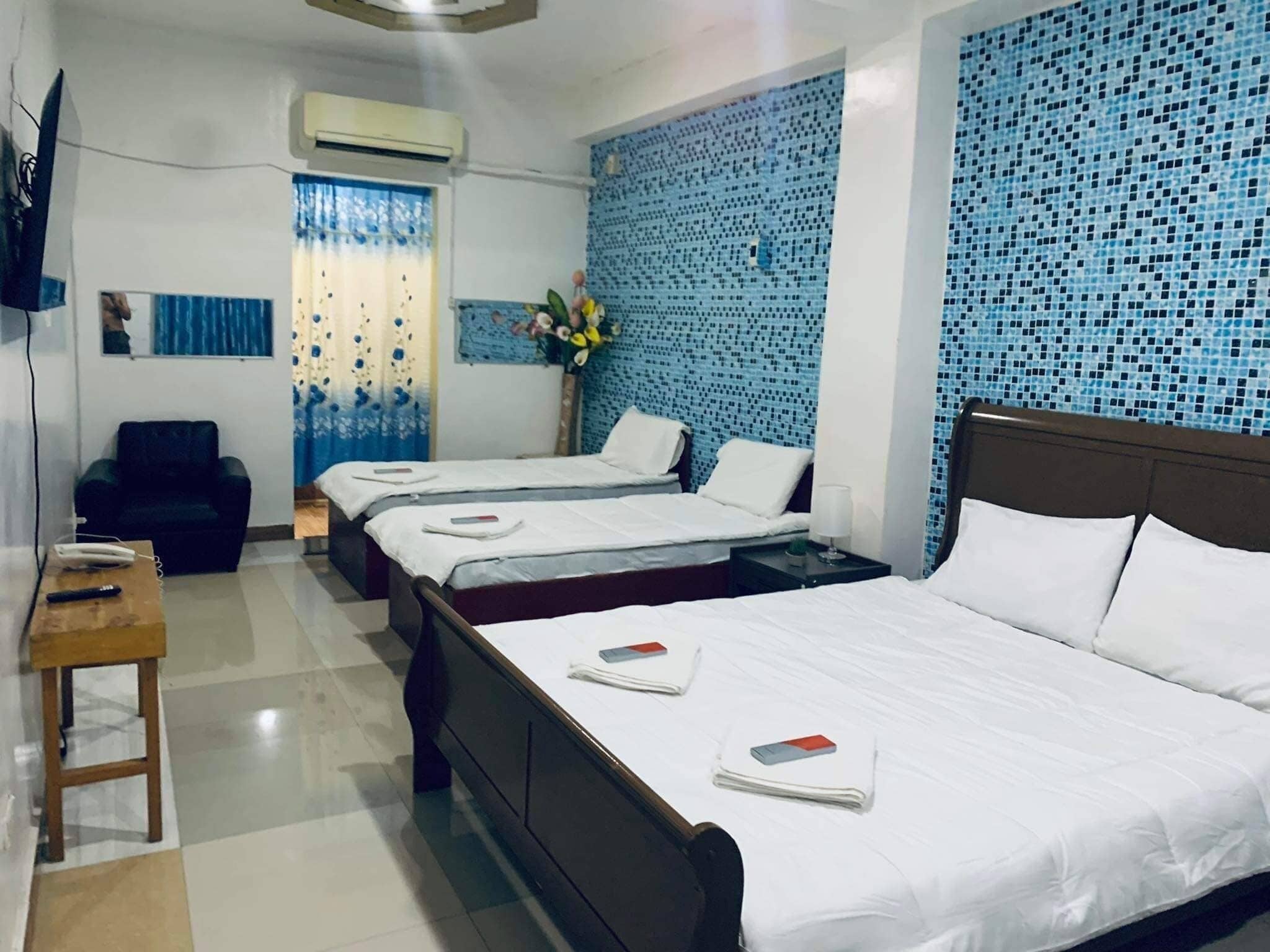 comfort quadruple room | 1 bedroom, individually furnished, free wifi