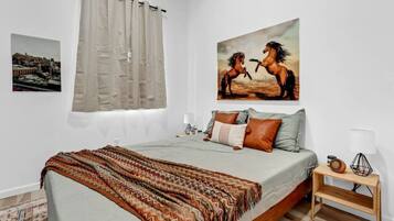 3 dormitorios, tabla de planchar con plancha, wifi y ropa de cama