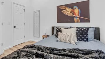 4 makuuhuonetta, silitysrauta/-lauta, Wi-Fi, vuodevaatteet