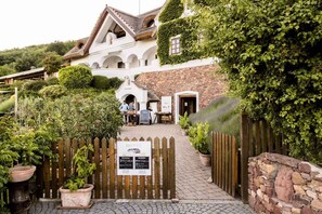 Exterior - Studio with large terrace and mountain view (Csopak)