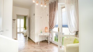 Room, 1 Bedroom, Balcony, City View | Living room - Room in B&B - B&B Balconi Sul Mare Deluxe Room With Hydromassage "madonna Dell'altomare" (Otranto)