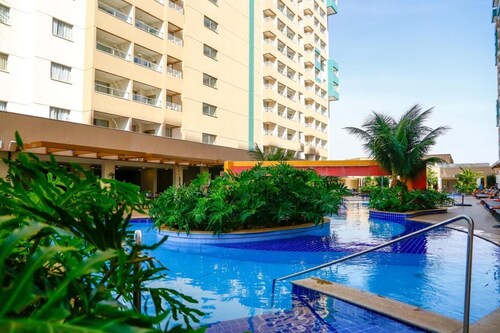 Olimpia Resort Apartamento em Frente ao Thermas dos Laranjais