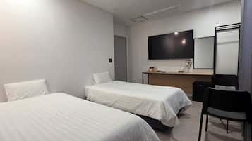 Kamar Twin Standar, Bebas Asap Rokok, pemandangan gunung | 1 kamar tidur, meja kerja, tirai kedap cahaya, dan kedap suara