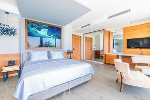 Superior Studio Suite | Premium bedding, memory-foam beds, in-room safe, free WiFi - Gözegir Hotel - Adults Only (Bodrum)