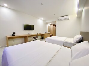 Family Room, 2 Double Beds, City View | View from room - The Luxe Hotel - Chau Doc (Chau Doc)