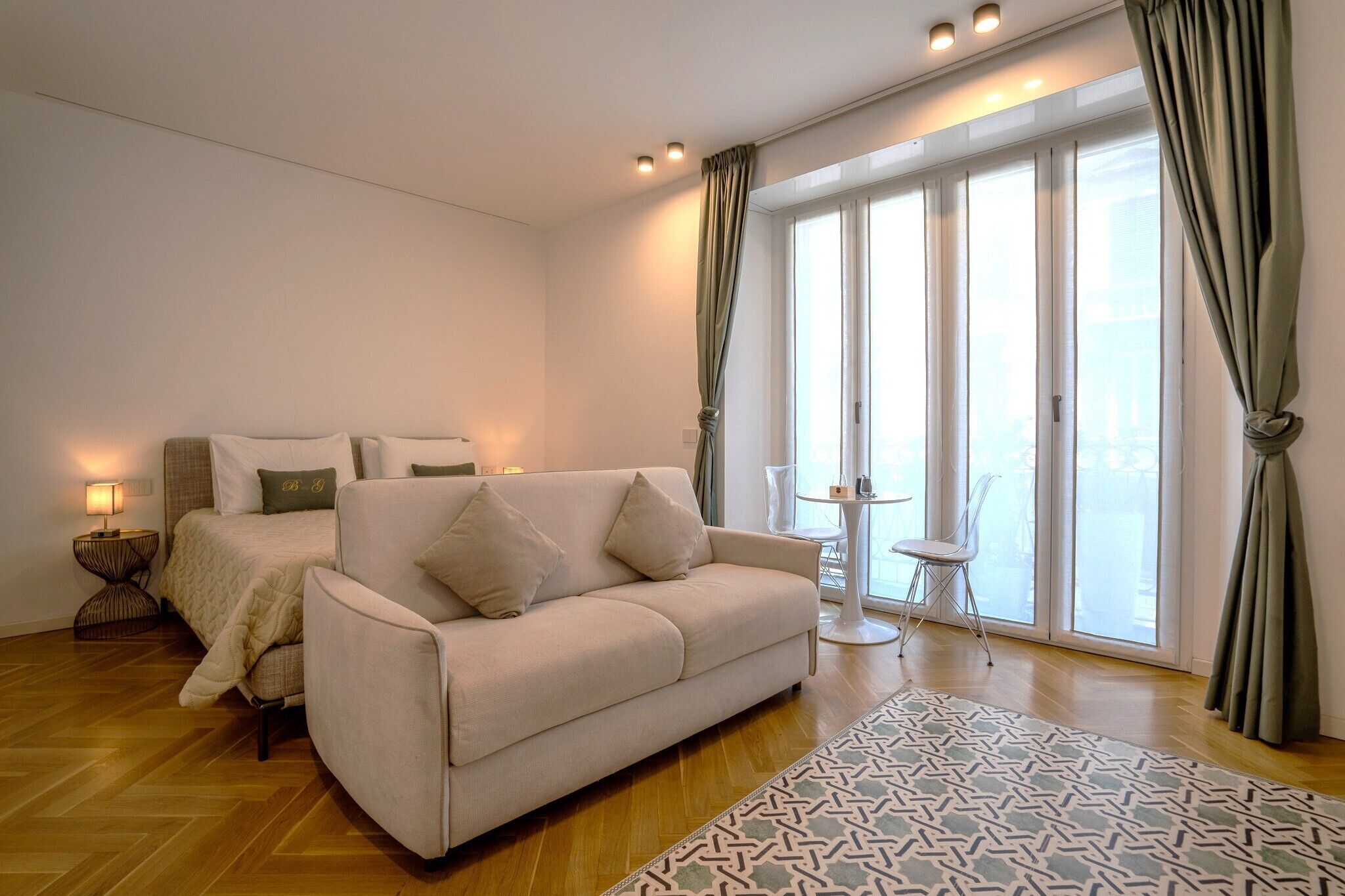 Quarto superluxo (G) | 1 quarto, camas com colchões de espuma com sistema de memória