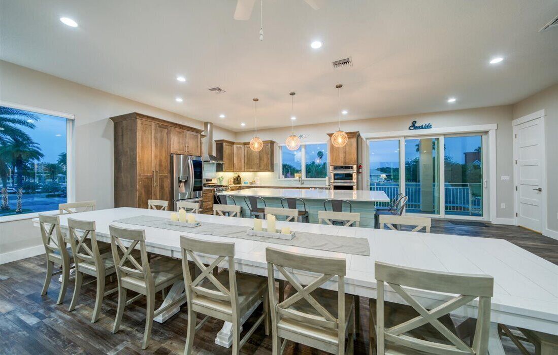 dining table seats 14