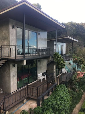 Façade de l’hébergement