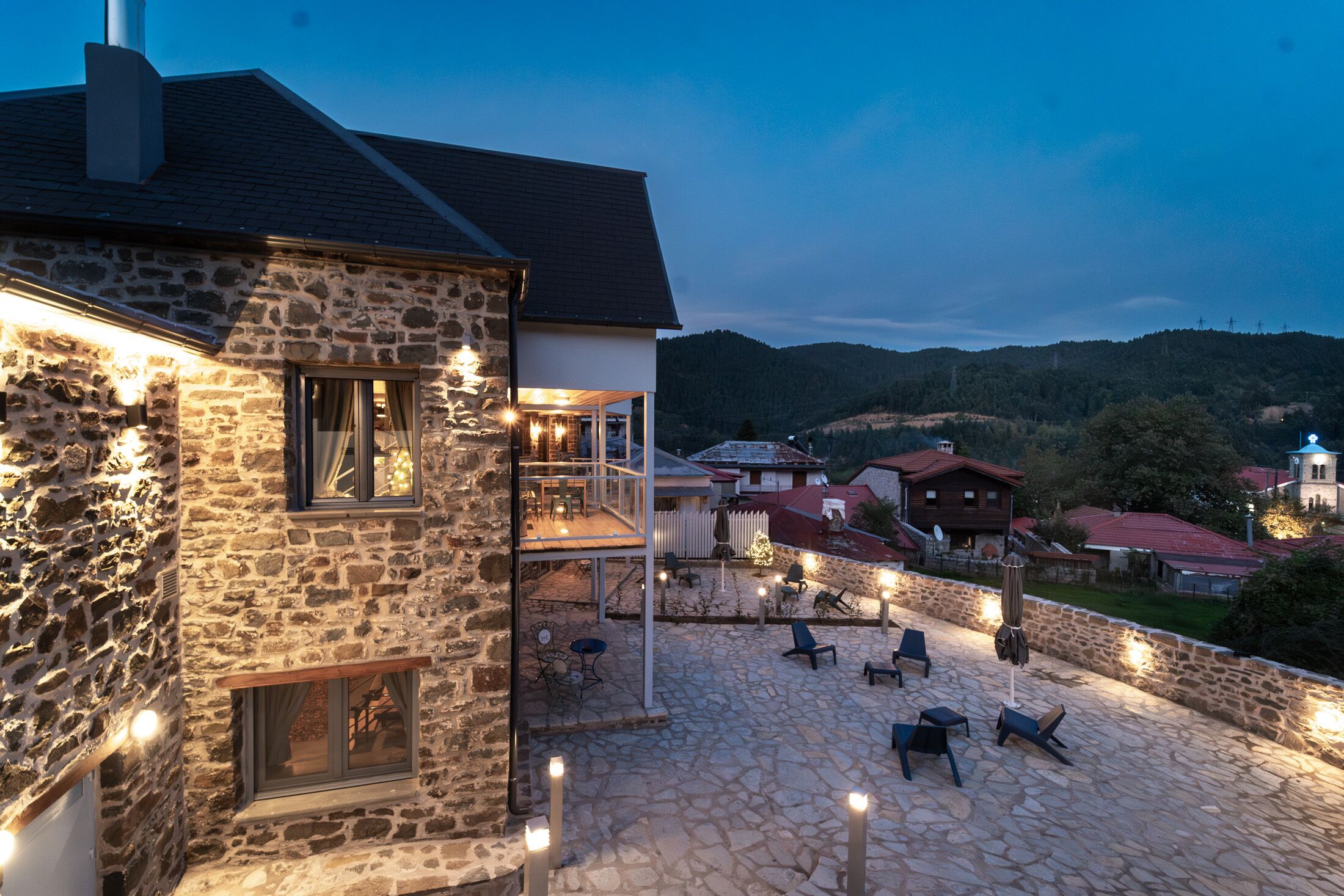 Udendørs spisemuligheder