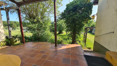 Gemütliche Wohnung in ruhiger Ortsrandlage