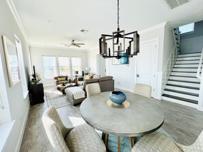 Interior -  Beautiful Home : Gulf views : Short Walk to Beach. Base rate 2 ppl (Galveston)