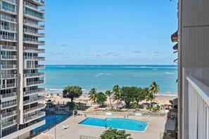 Pool - Beachfront Gem  Isla Verde  Walk 2 Eat  W/D (Carolina)