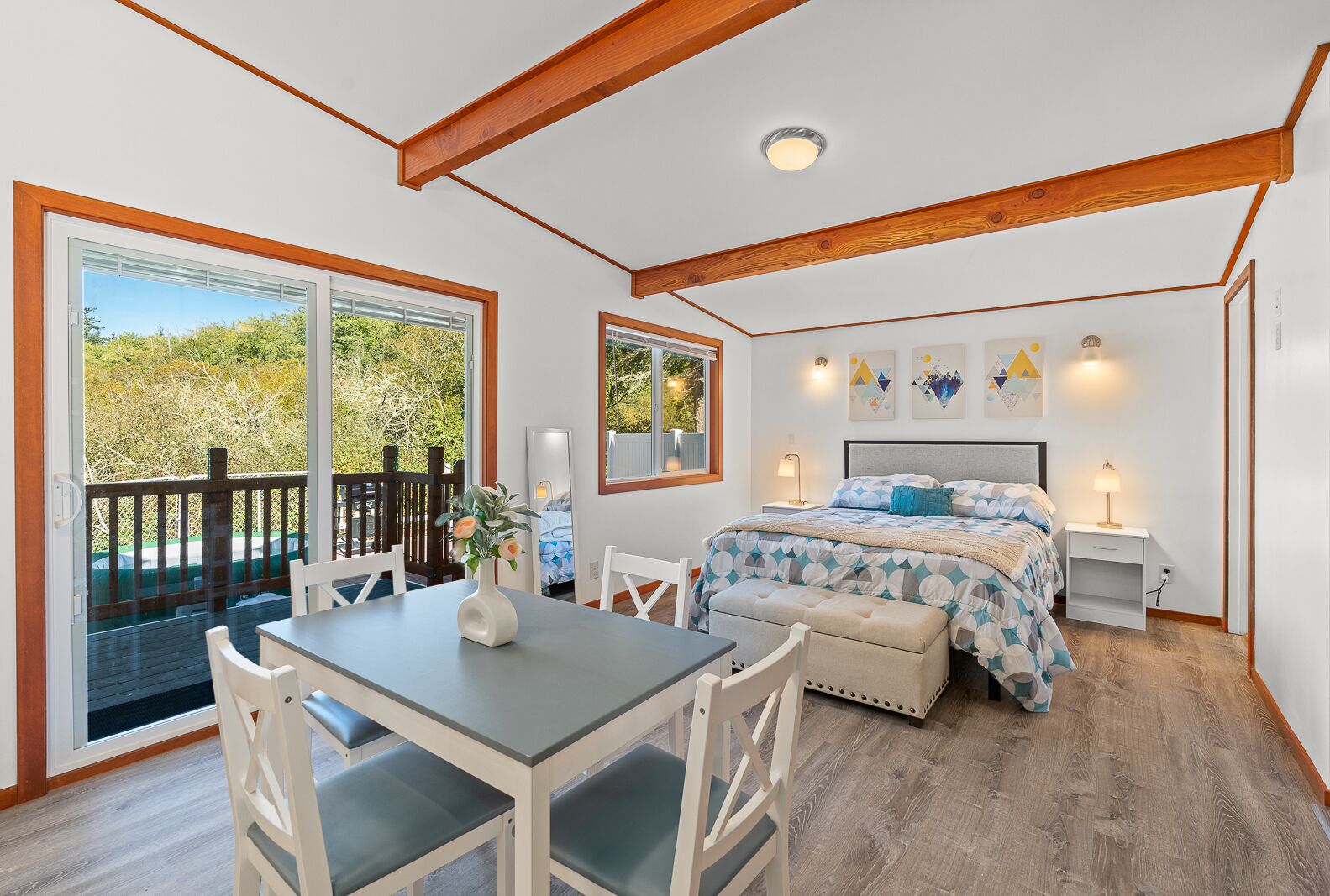 1 Schlafzimmer, Schreibtisch, Bügeleisen/Bügelbrett, WLAN