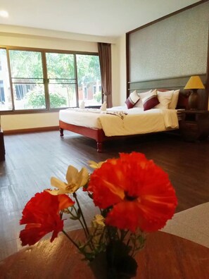 Deluxe Double Room | Free WiFi, bed sheets - Hong Feng 168 Villa Hotel (Hang Dong)
