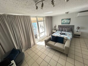 Desk, iron/ironing board, travel cot, WiFi