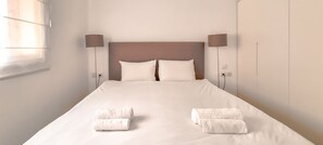 Apartamento | 2 dormitorios, cortinas opacas, wifi gratis y ropa de cama