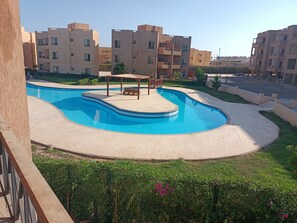 Pool - A quiet apartment ( 100 M ) located in a beautiful resort  (Sharm El-Sheikh)