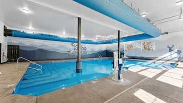 Indoor pool, a heated pool