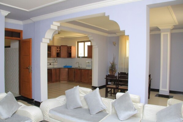 Living area - Discover the Perfect Getaway: Stay in Our Charming Guest House (Addis Ababa)