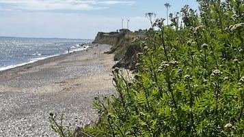 Tæt på stranden, liggestole