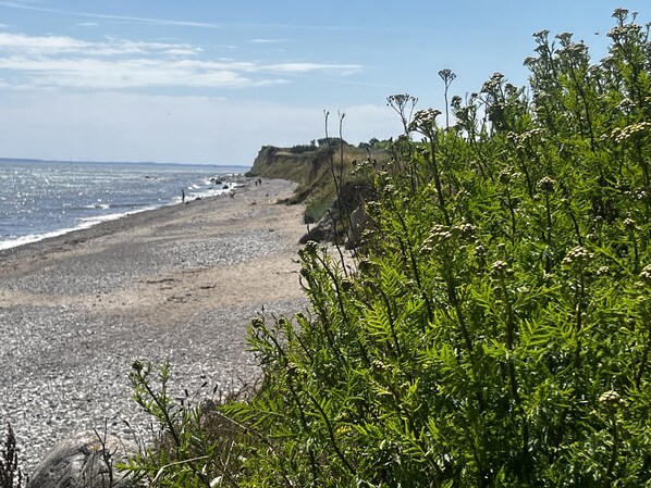 Plage à proximité, chaises longues