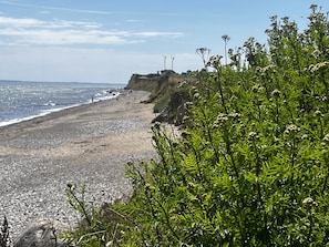 Beach nearby, sun-loungers
