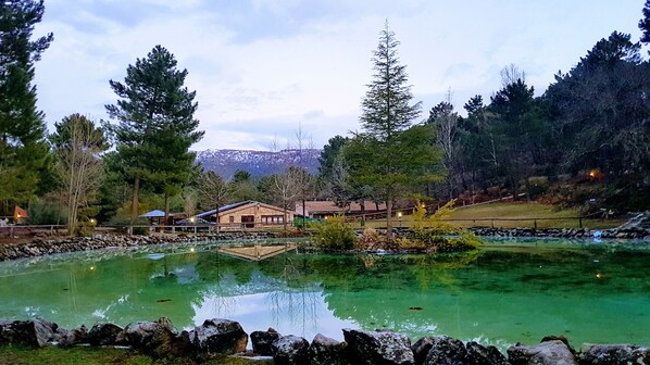 Overnattingsstedets uteområder