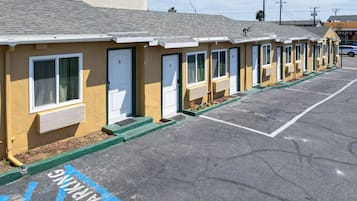 Fassade der Unterkunft