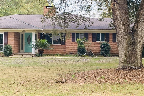 Front yard facing Parker Street.