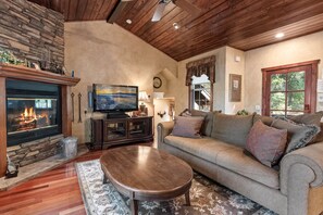 Basic-hytte | Opholdsområde