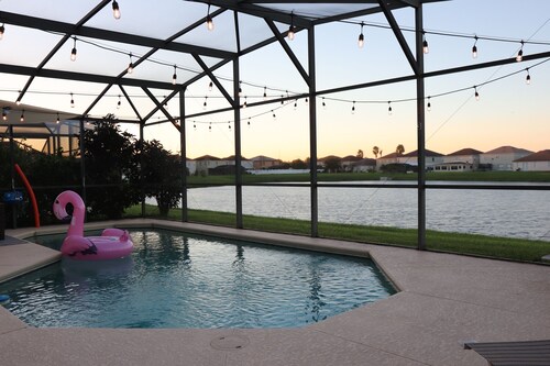 Stunning Lakefront Home with Private Pool & Gameroom