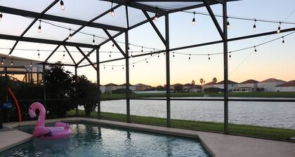 Stunning Lakefront Home with Private Pool & Gameroom