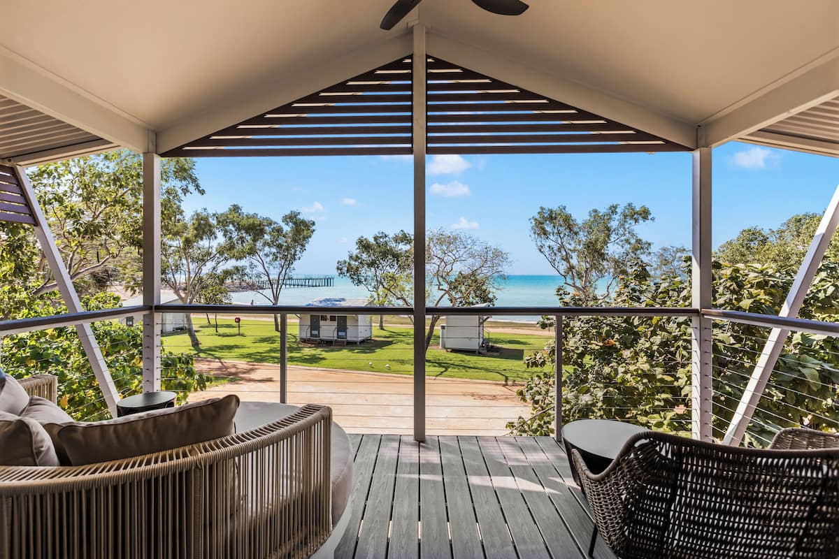 Deluxe huisje, 2 slaapkamers (Waterfront Sleeps 4) | Uitzicht vanuit accommodatie