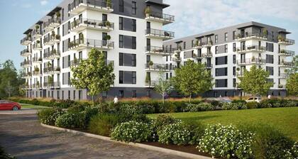 1-Bed Top Floor Apartment in Warszawa