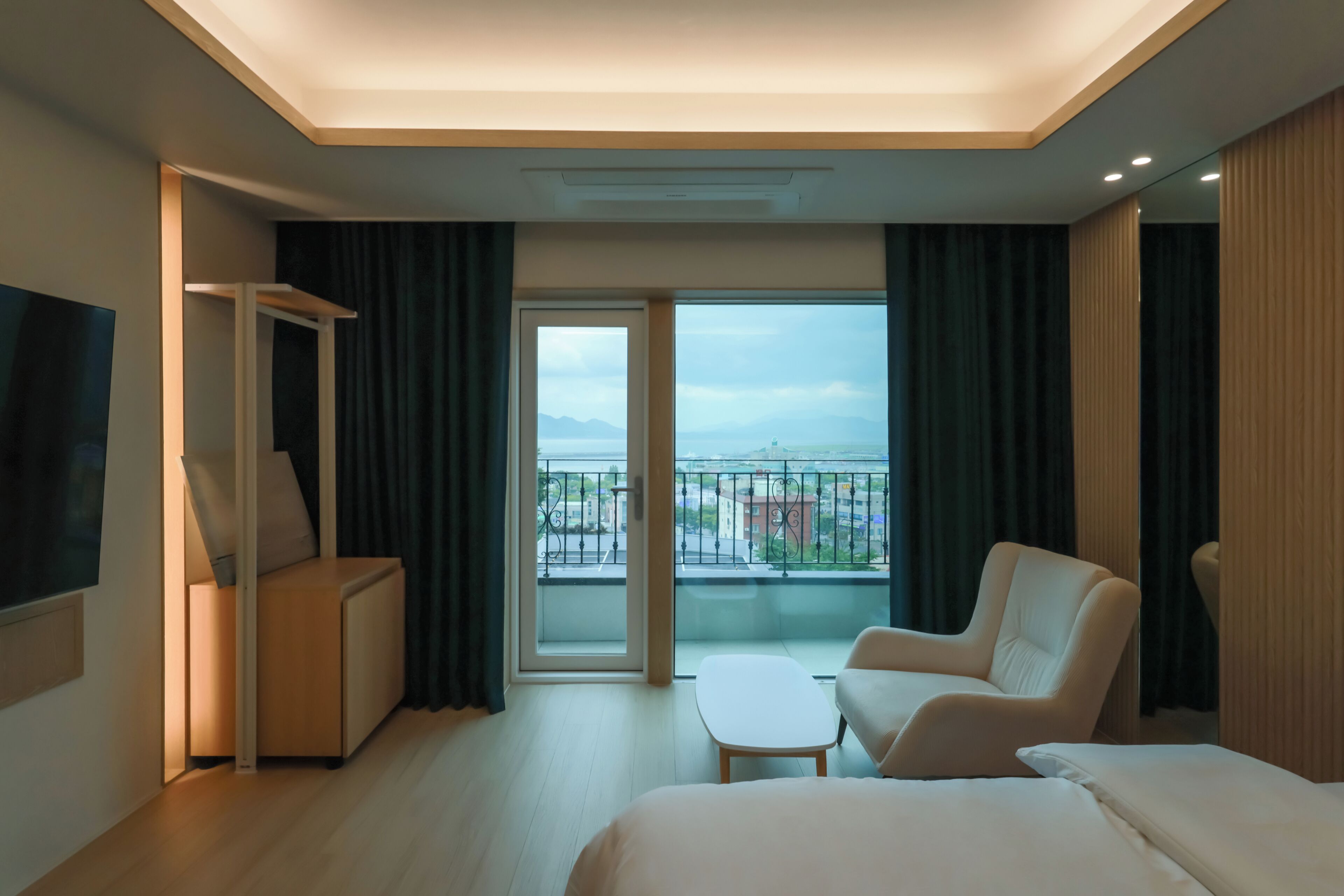 Basic Double Room, 1 Bedroom, Non Smoking, Sea View | View from room