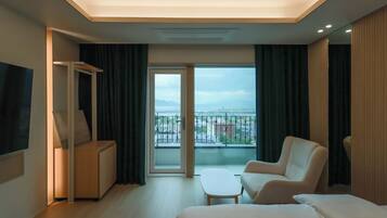 Basic Double Room, 1 Bedroom, Non Smoking, Sea View | View from room