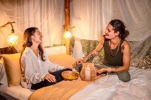 Deluxe Villa, Multiple Bedrooms, Garden View, Garden Area | Terrace/patio - Awaken Yoga Eco Resort in Amazon jungle (Indiana)