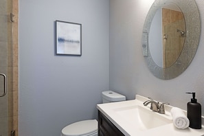 Douche, articles de toilette écologiques, sÚche-cheveux