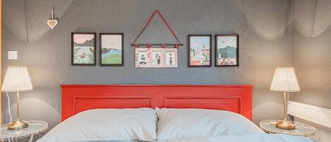 4 chambres, accès Internet